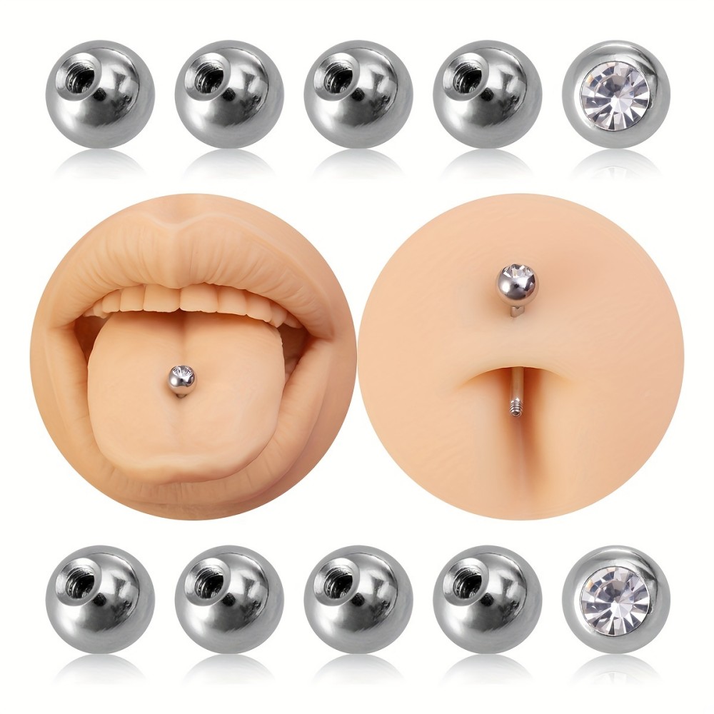 Body Jewelry Stores - 10 шт. шарики для пирсинга 3