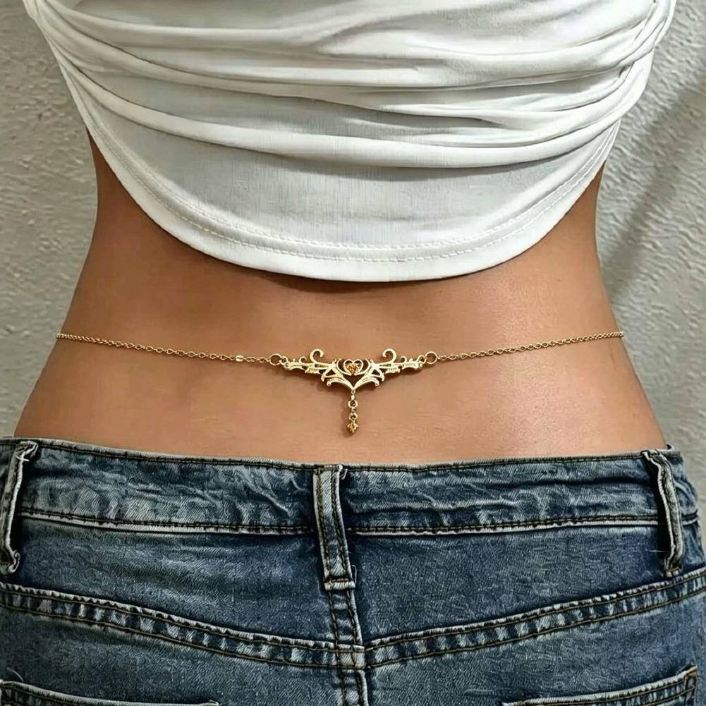 Body Jewelry - Женская модная поясная цепочка с элегантным
