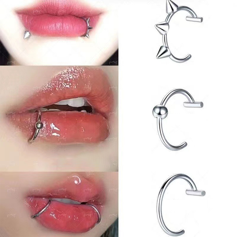 Body Jewelry Earrings - 1 шт., искусственное кольцо в носу