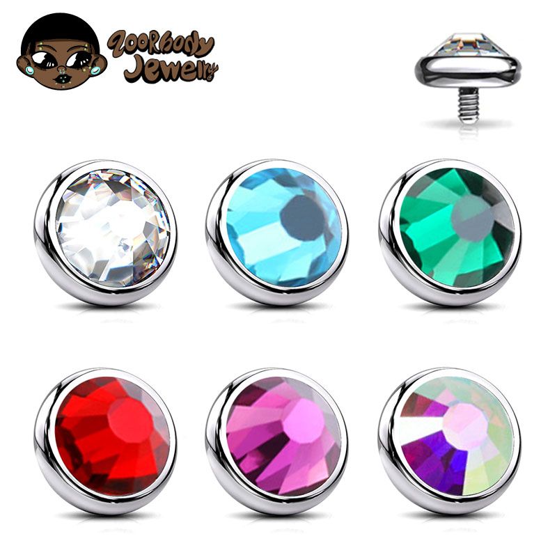 Zoor Body Jewelry - 1 шт. ASTM F136, титановая рамка,
