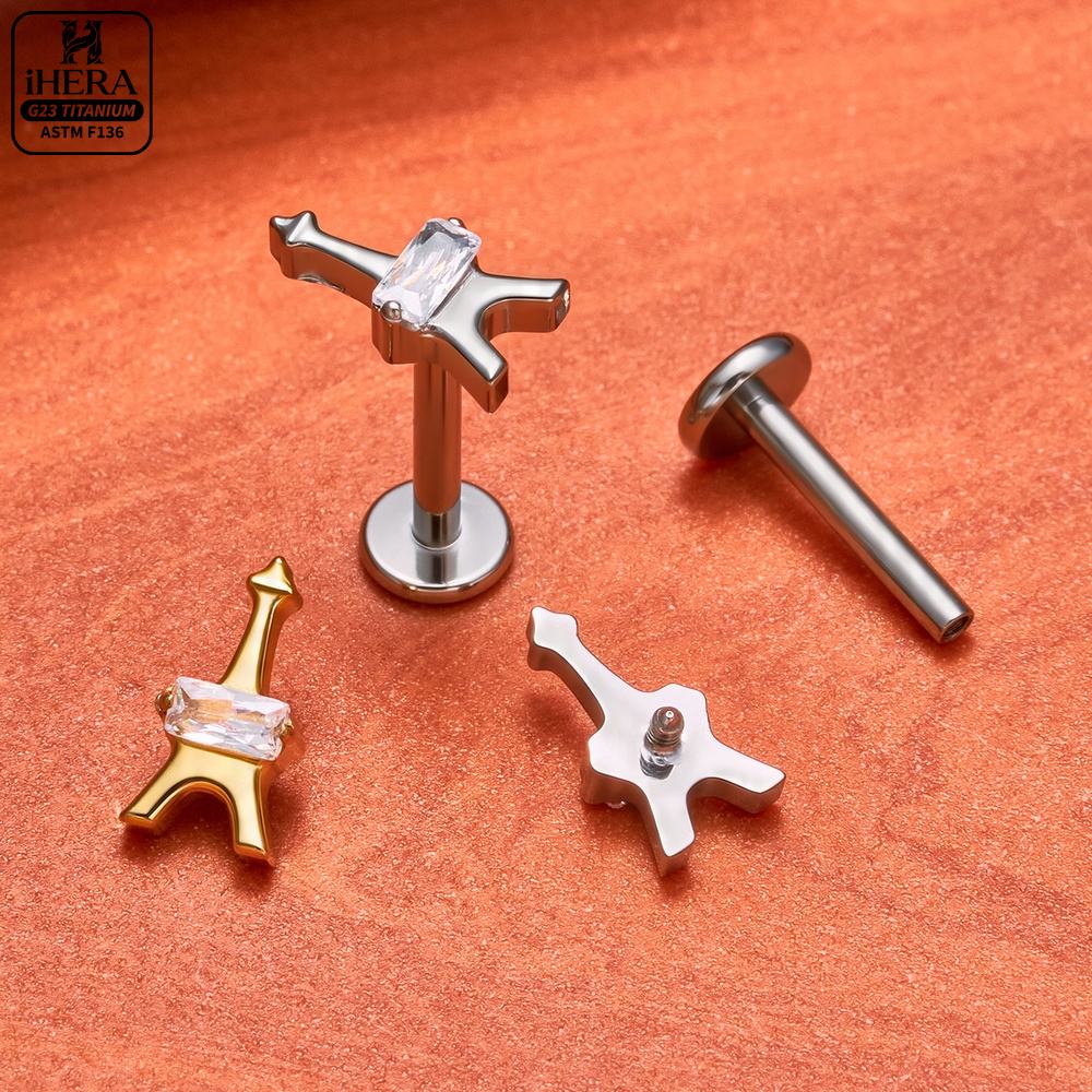 Титановые пирсинг-украшения F1 – обзор и цена Body Jewelry Vertical Labret