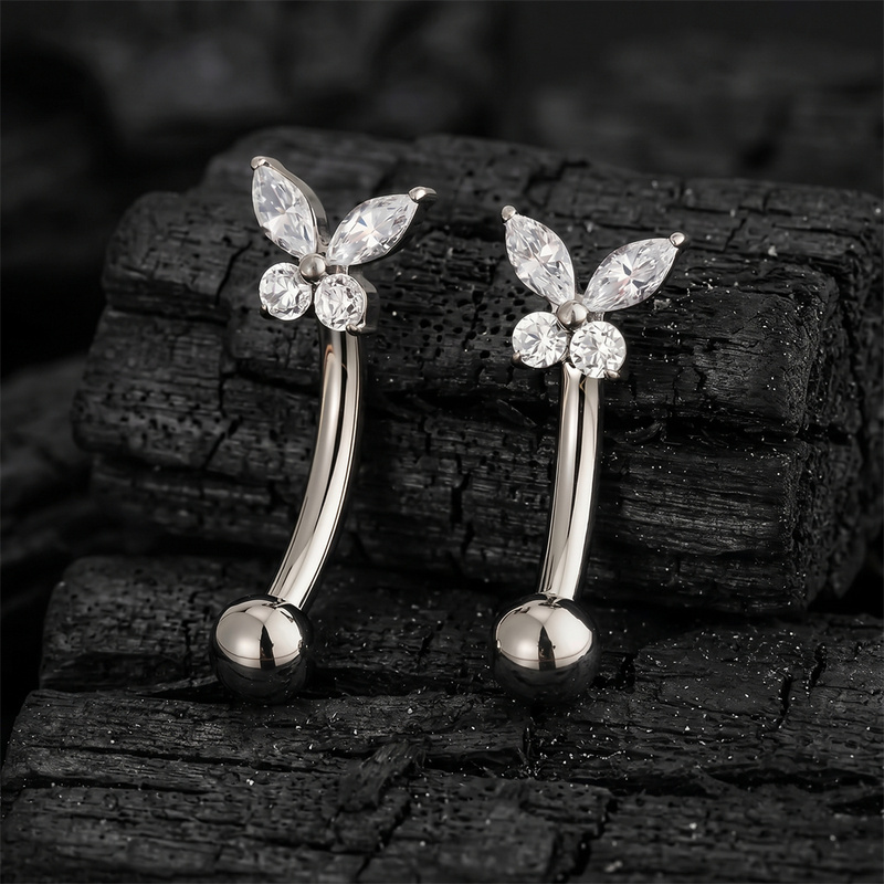 Титан ASTM F136, миниатюрная б – обзор и цена Body Jewelry Vertical Labret