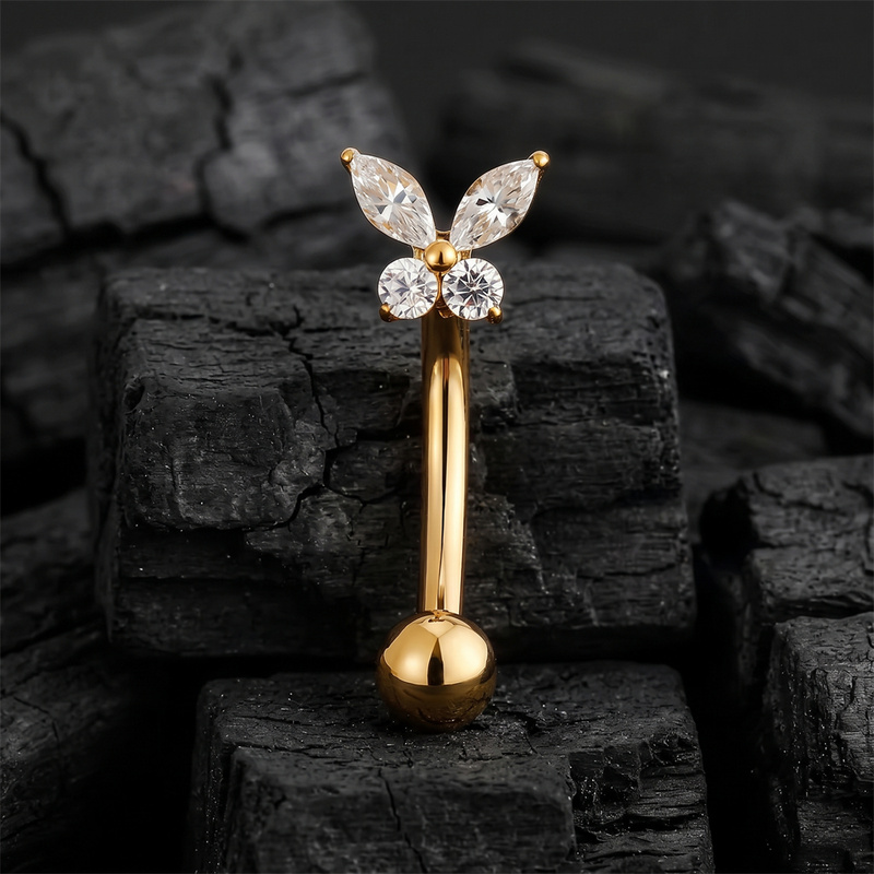 Титан ASTM F136, миниатюрная б – обзор и цена Body Jewelry Vertical Labret