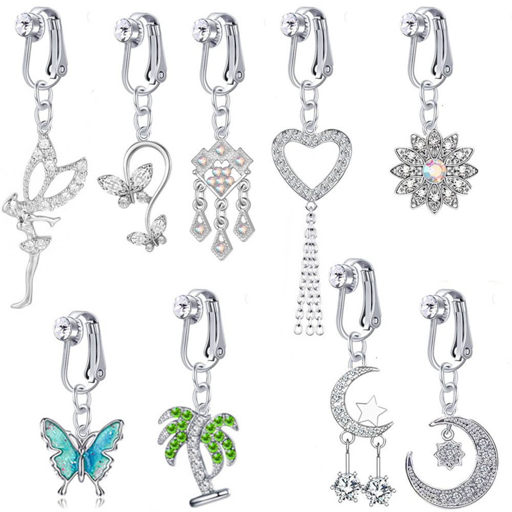 Искусственная поддельная Бабоч – обзор и цена Body Jewelry Earrings