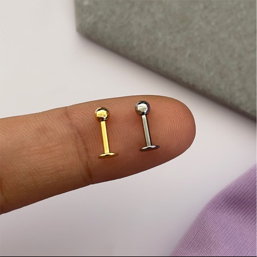 10 шт. титановых лабретов ASTM – обзор и цена Zoor Body Jewelry