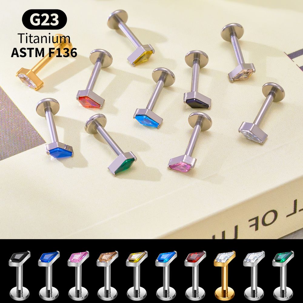 Набор титановых лабретов с вну – обзор и цена Body Jewelry Vertical Labret