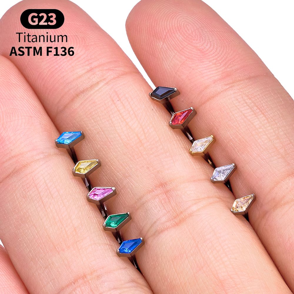 Набор титановых лабретов с вну – обзор и цена Body Jewelry Vertical Labret