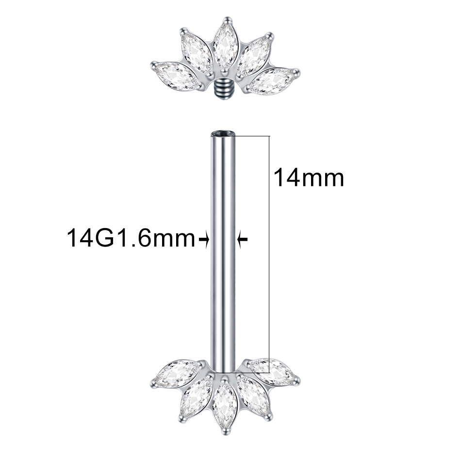 1 шт. G23 титановое кольцо для – обзор и цена Zoor Body Jewelry