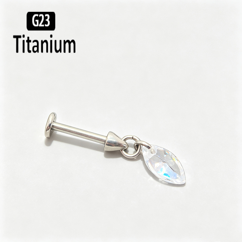 Титановые серьги-лабреты G23 с – обзор и цена Body Jewelry Vertical Labret