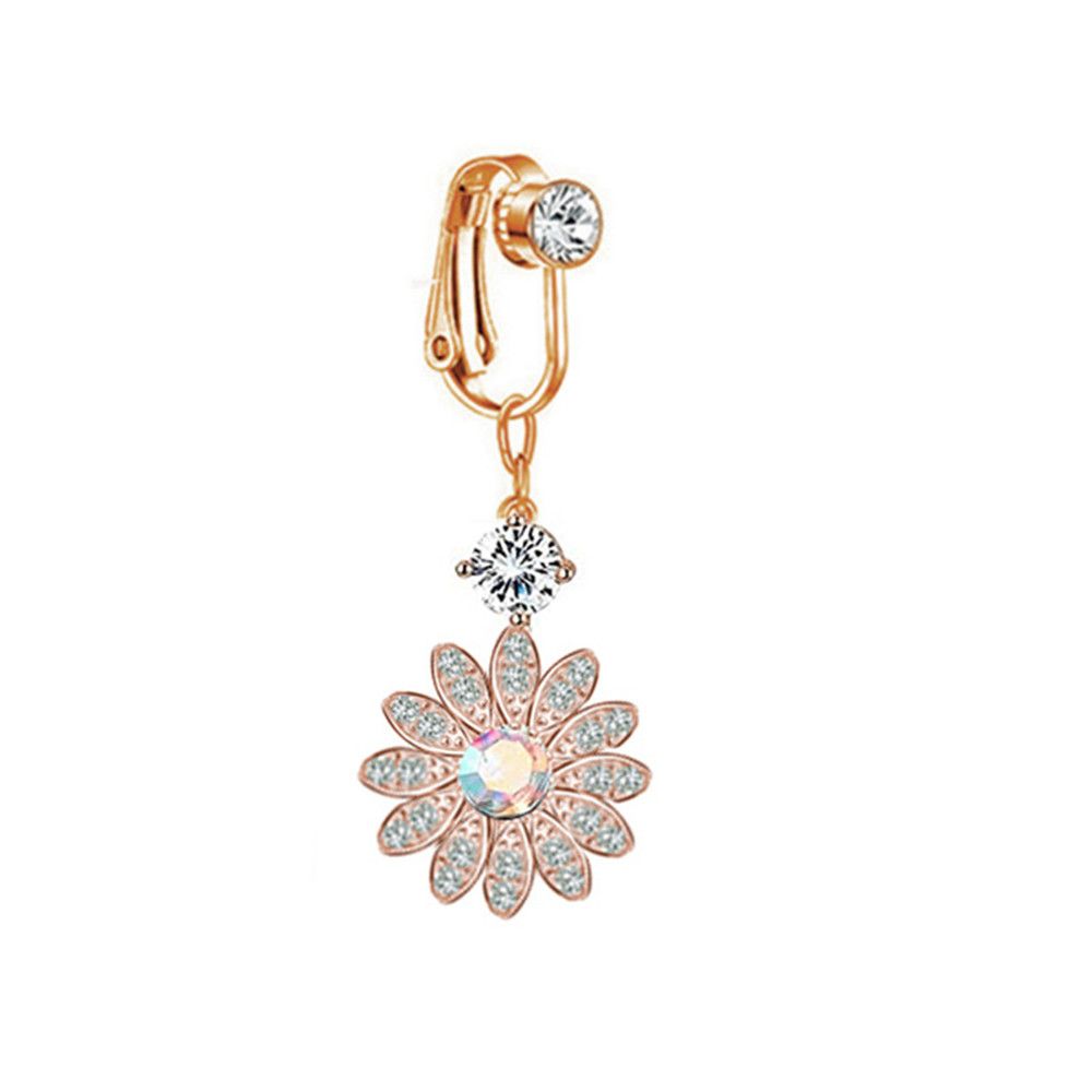 Зажимной клип-пирсинг для пупк – обзор и цена Body Jewelry Earrings