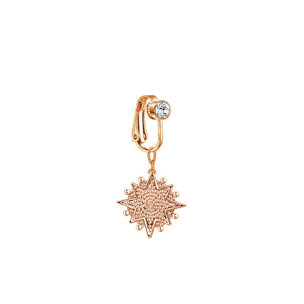 Зажимной клип-пирсинг для пупк – обзор и цена Body Jewelry Earrings