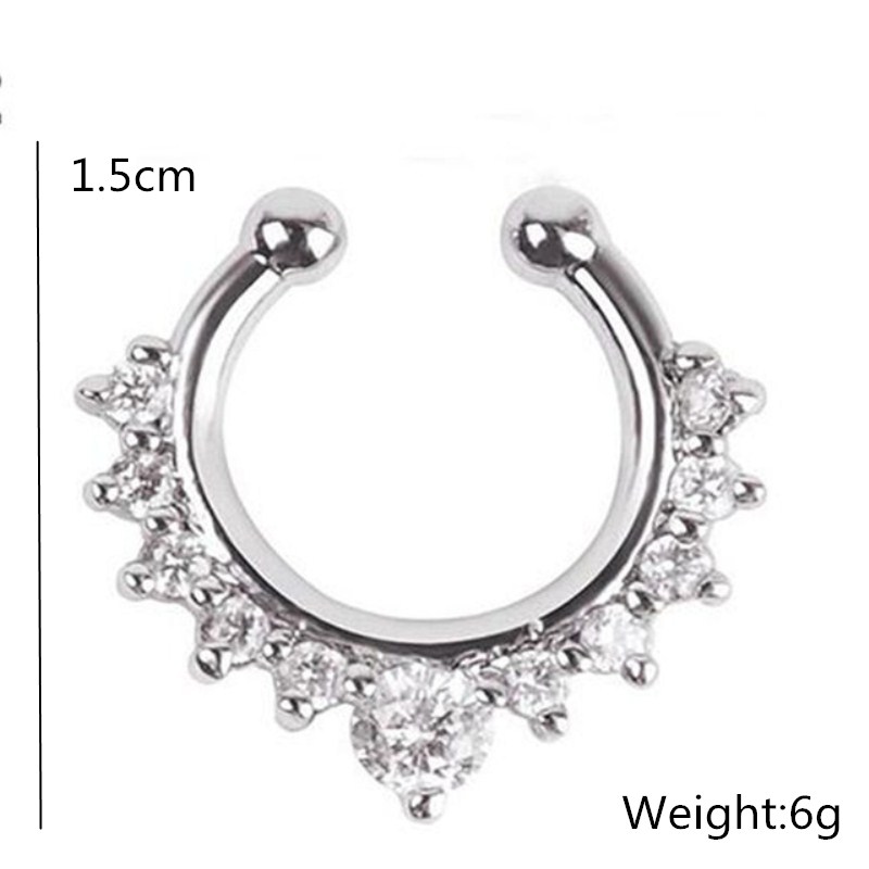 1 шт. U-образный зажим для нос – обзор и цена Body Jewelry Earrings