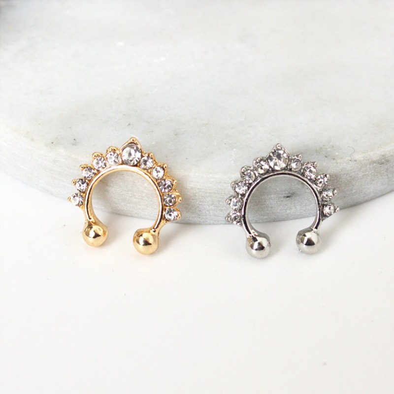 1 шт. U-образный зажим для нос – обзор и цена Body Jewelry Earrings