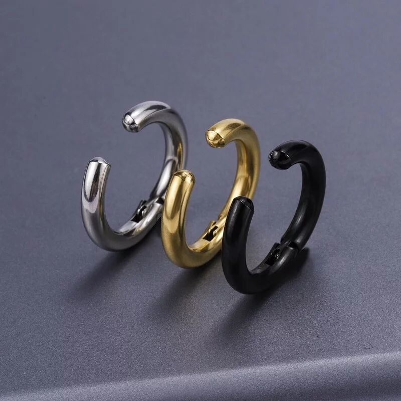 Серьги-кольца Huggie поддельны – обзор и цена Body Jewelry Earrings