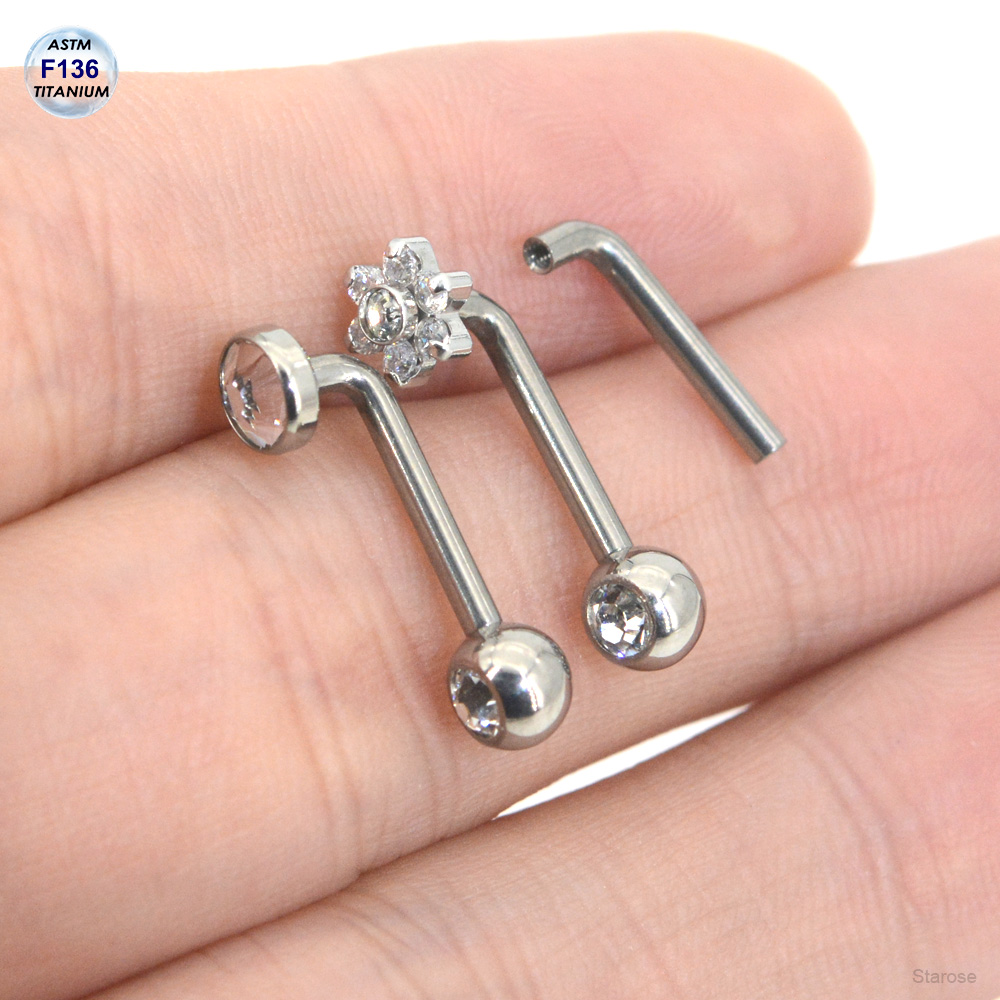 1 шт. Титановый вертикальный п – обзор и цена Body Jewelry Vertical Labret