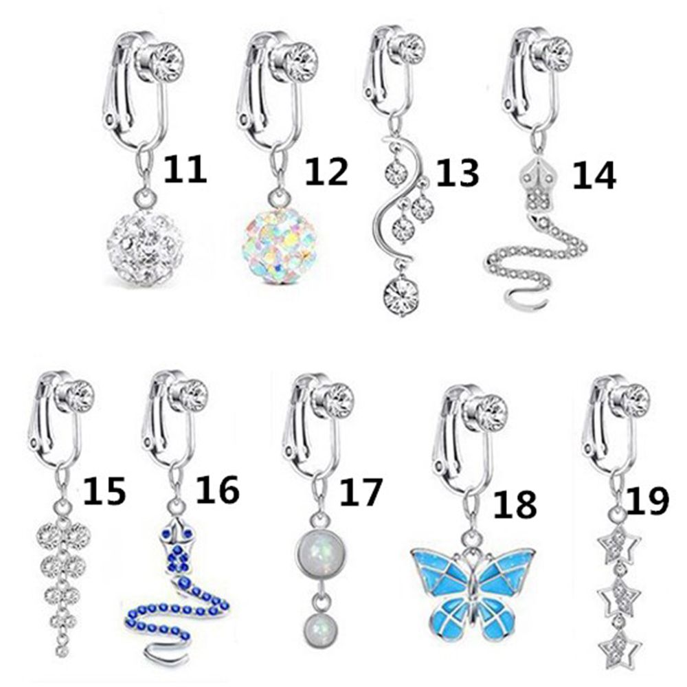Аксессуары для женщин: клипсы- – обзор и цена Body Jewelry Earrings