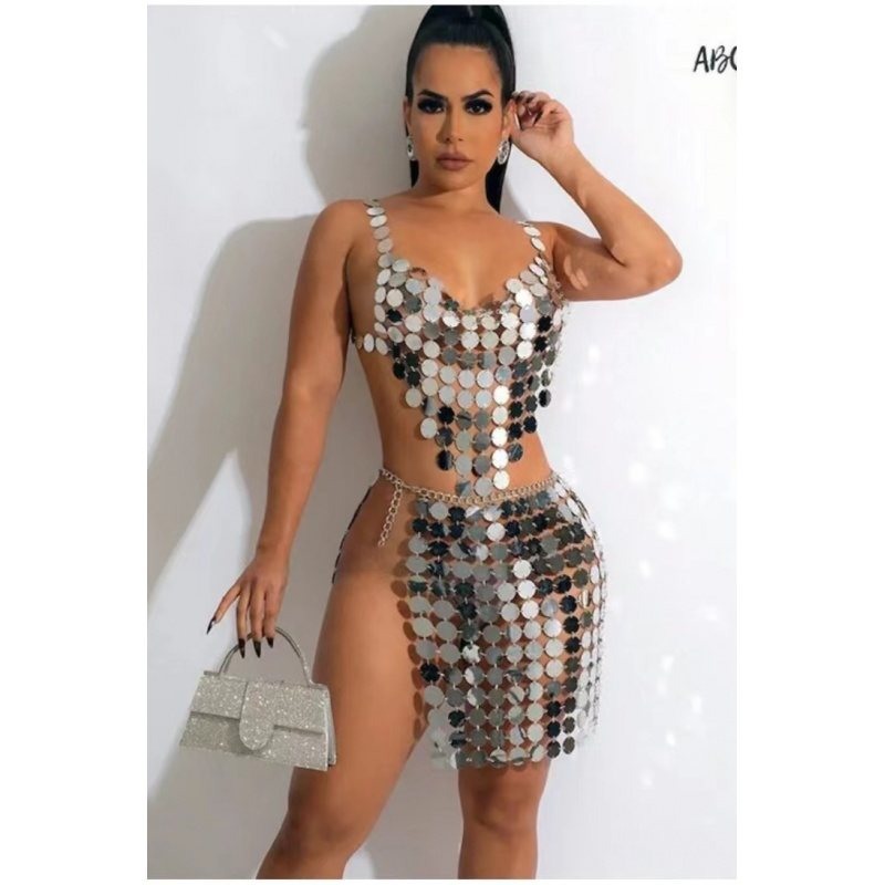 Женский ювелирный жилет с акри – обзор и цена Body Jewelry Vest