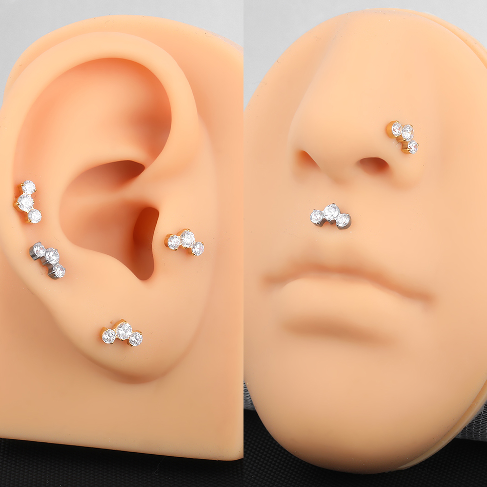 Кольцо для губ из титана с фиа – обзор и цена Zoor Body Jewelry