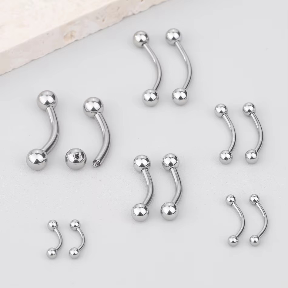 1 шт., титановый пирсинг, изог – обзор и цена Zoor Body Jewelry