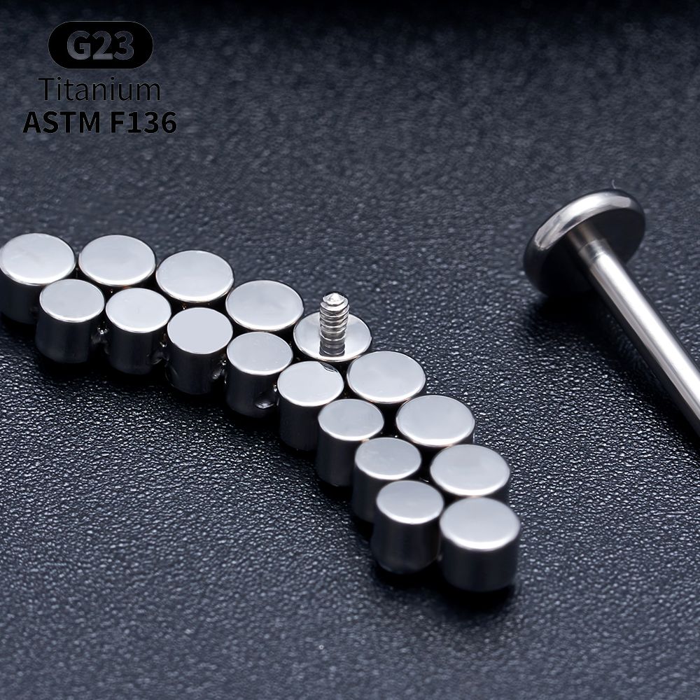 Титановые лабреты с опалом для – обзор и цена Body Jewelry Vertical Labret